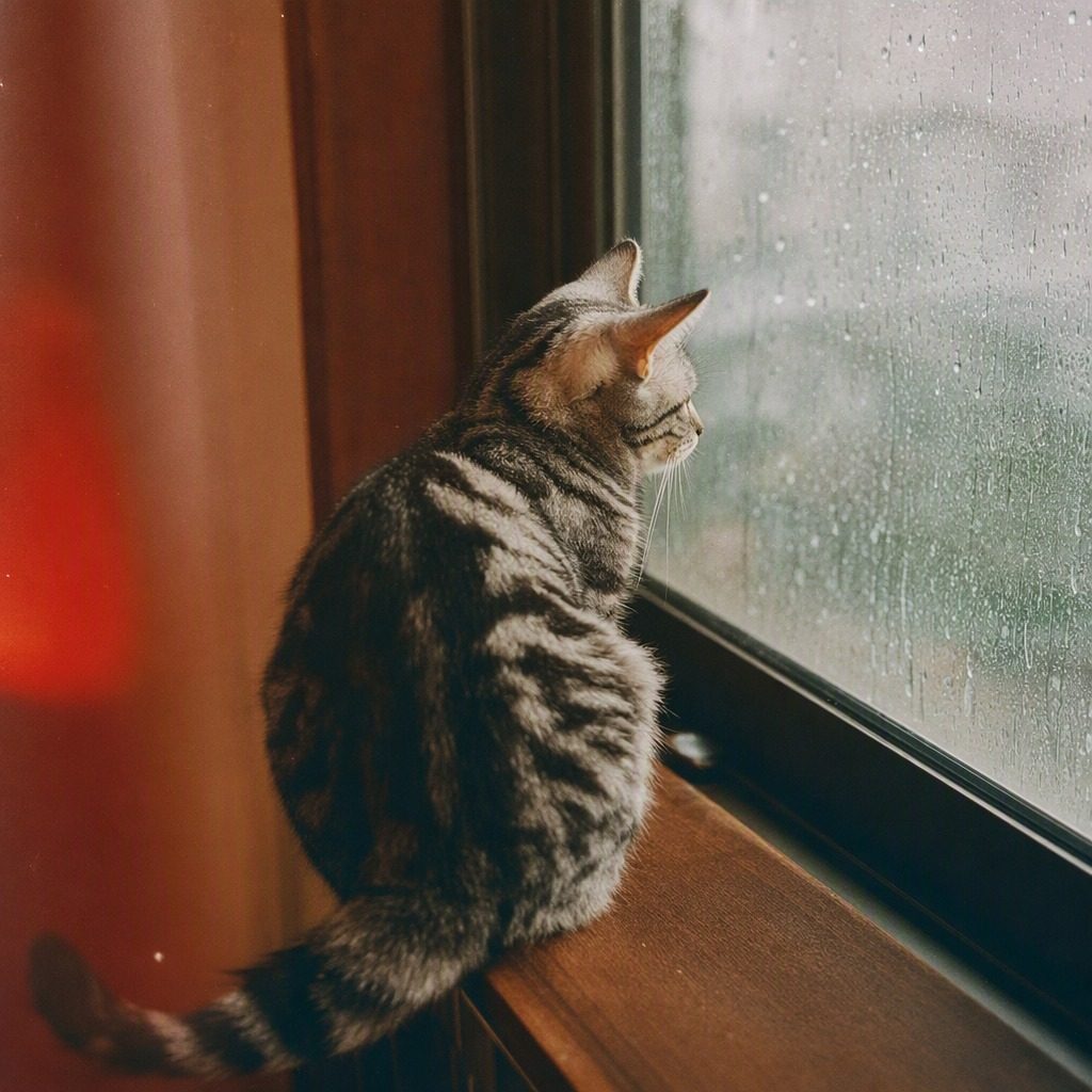 美國短毛貓 American Shorthair嘅生活照