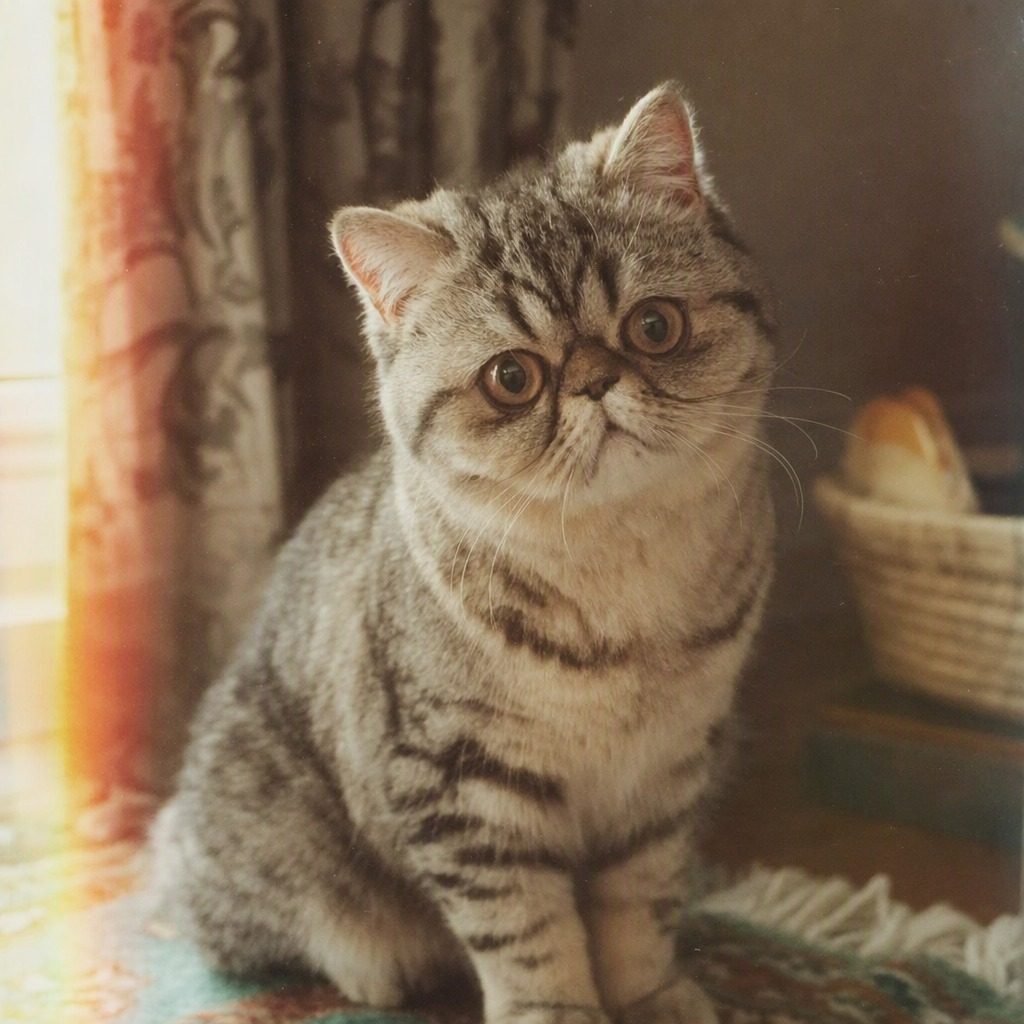 異國短毛貓 Exotic Shorthair嘅生活照