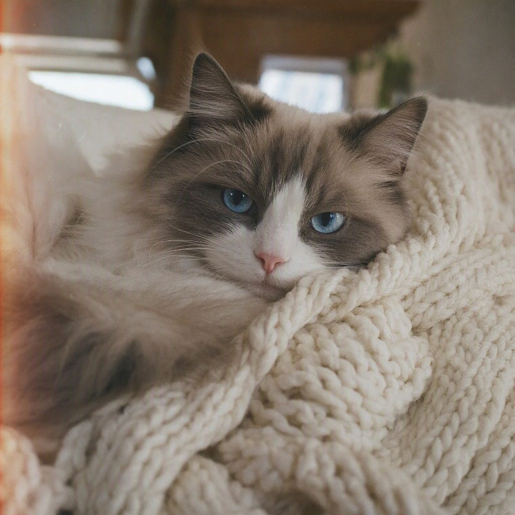 布偶貓 Ragdoll嘅生活照