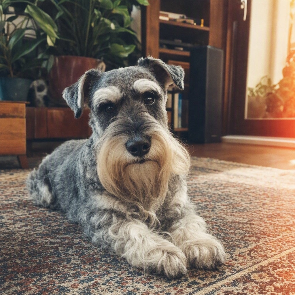 史納沙 Schnauzer嘅生活照