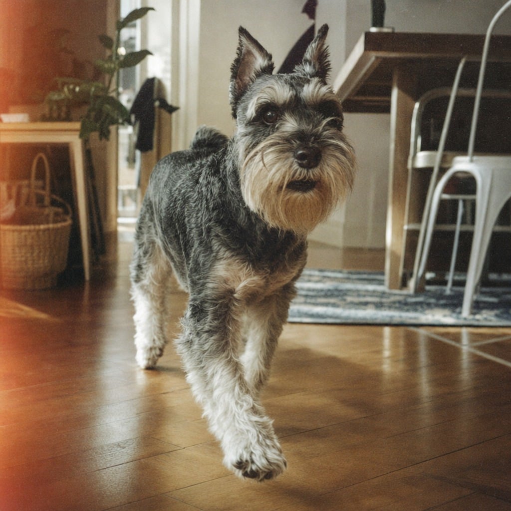 史納沙 Schnauzer嘅生活照