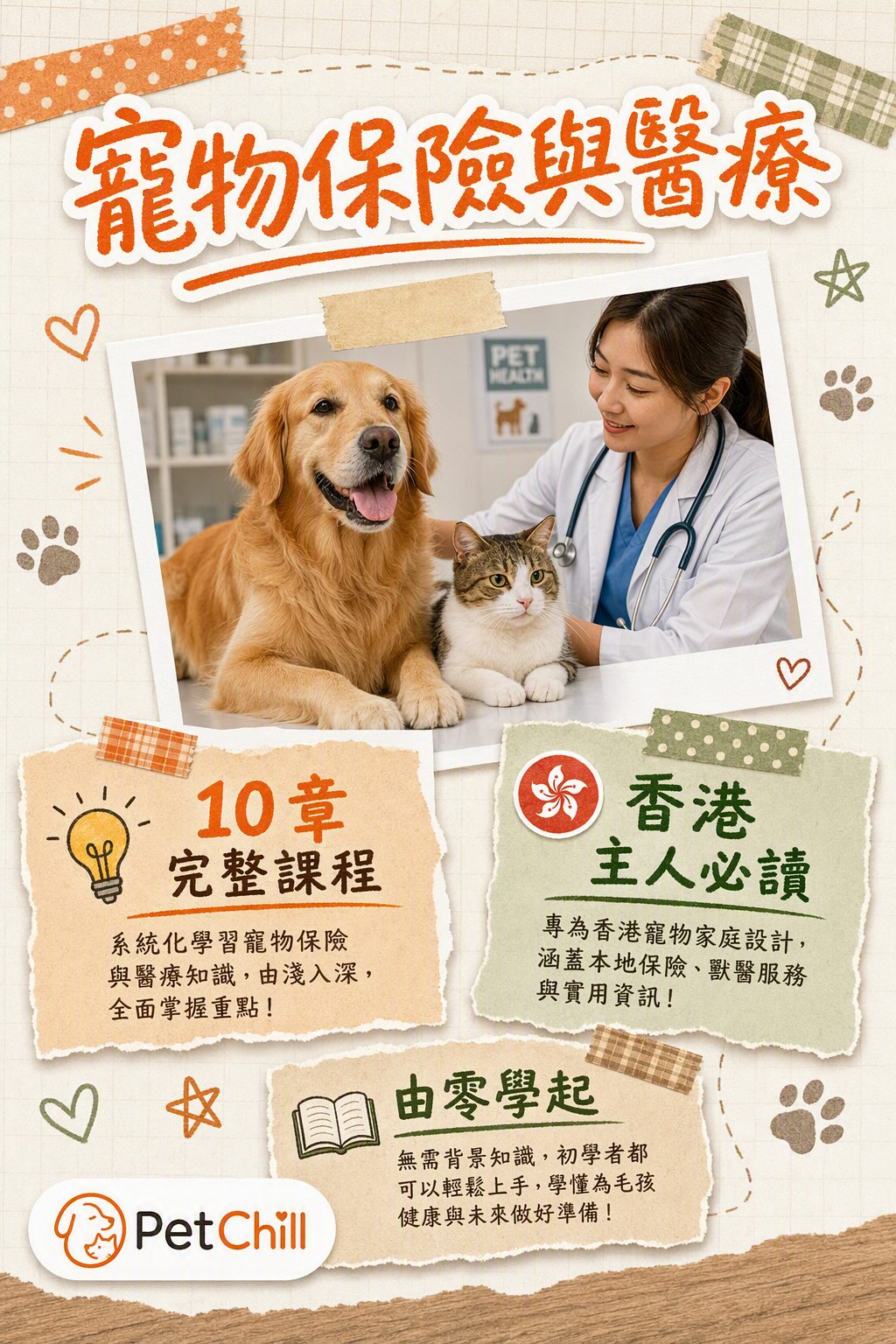 寵物保險與醫療課程封面