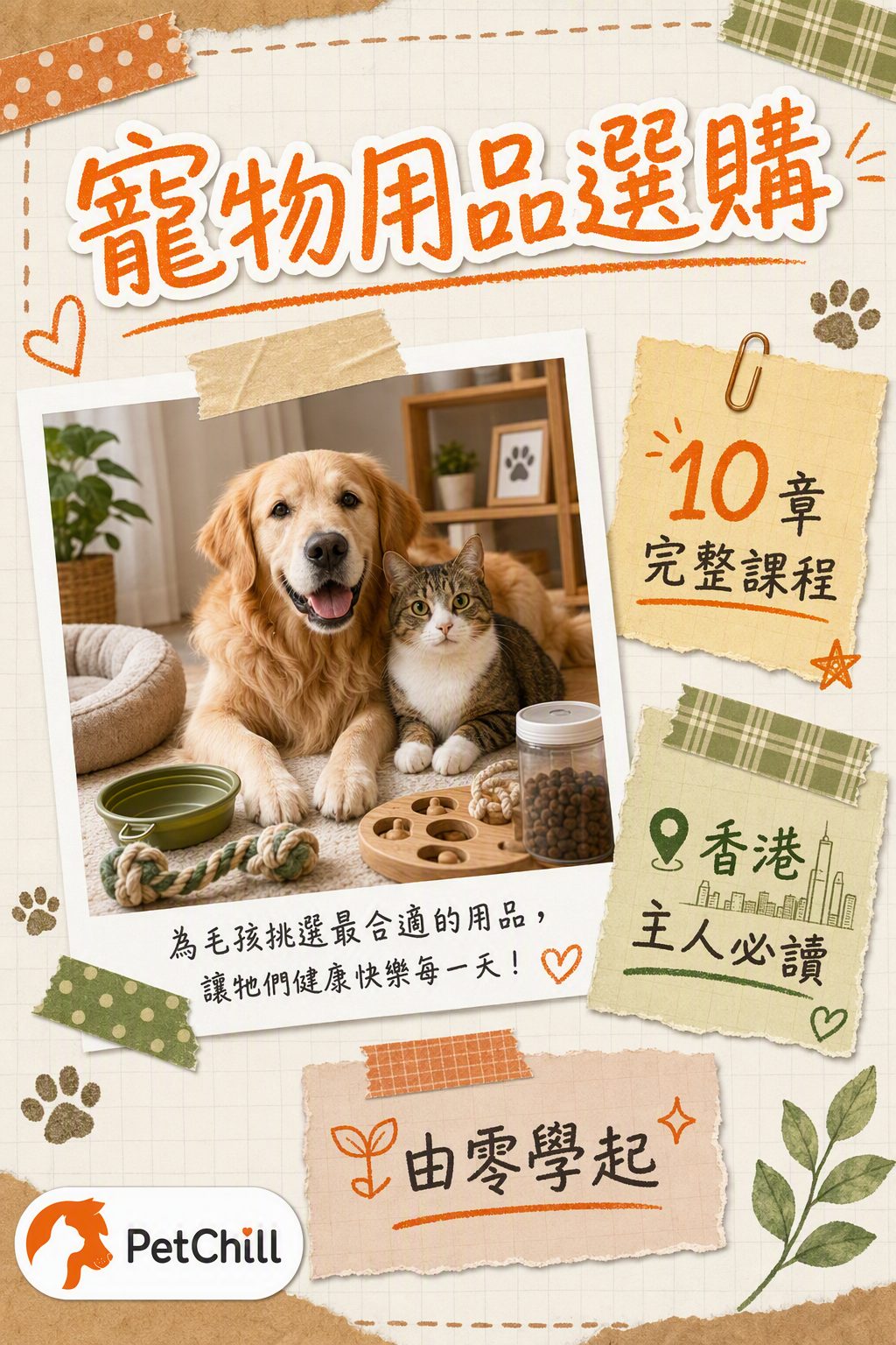 寵物用品選購課程封面