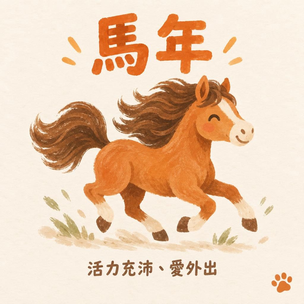 Chunky 嘅馬年卡