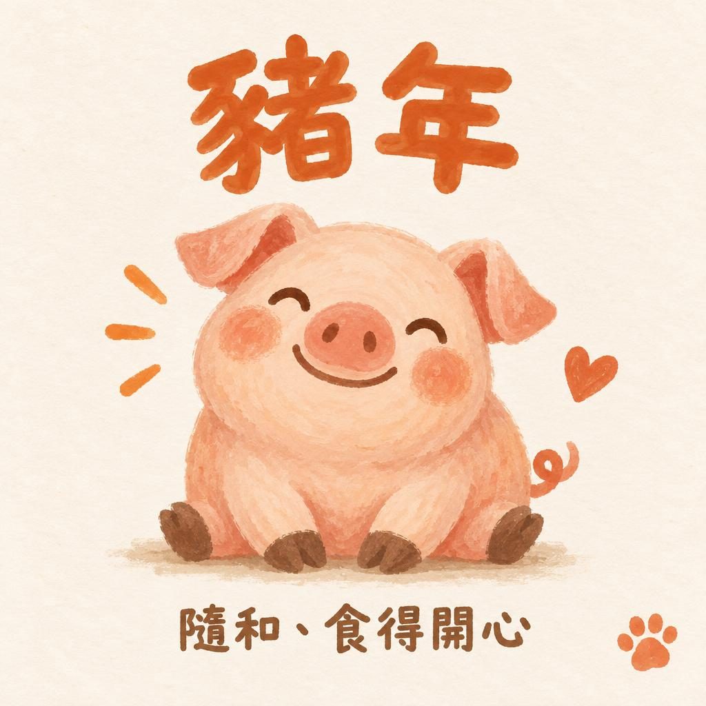Shelly 嘅豬年卡