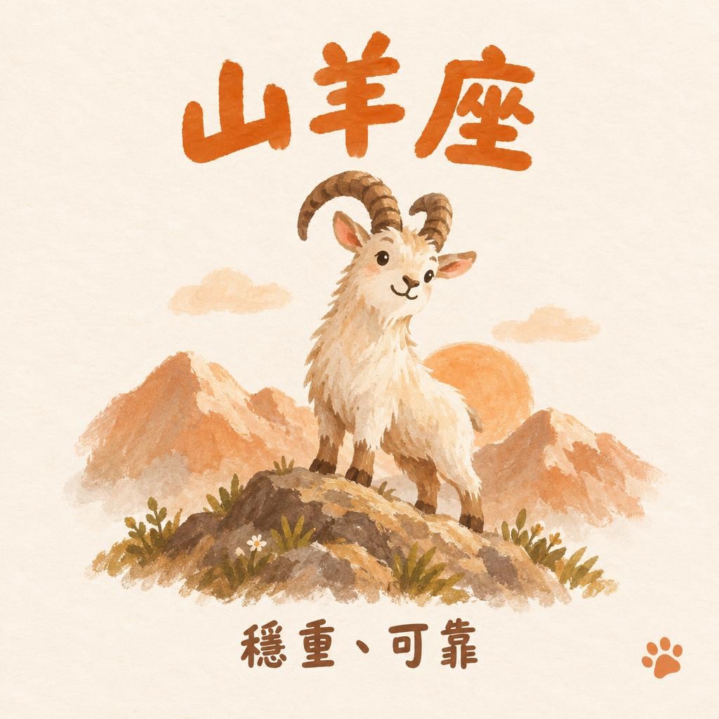 美芝 嘅山羊座 12/22–1/19卡